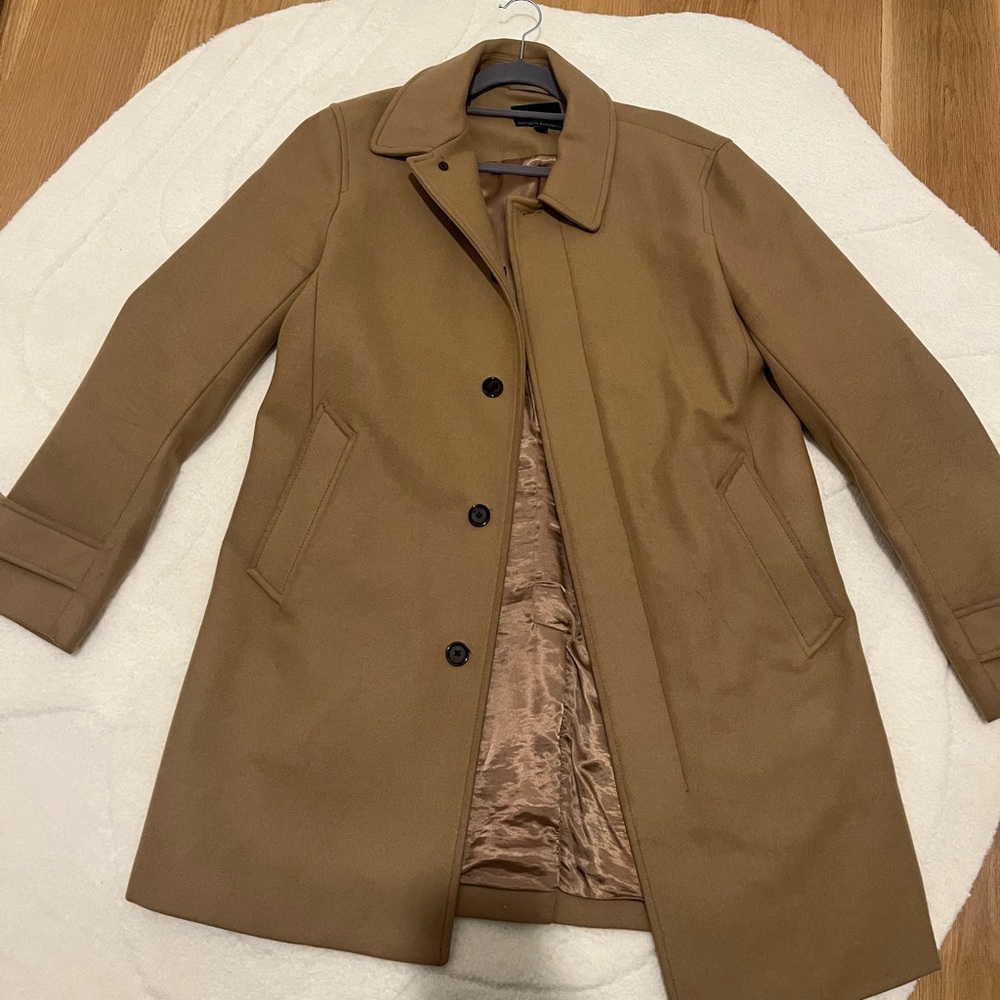 Banana Republic Mens Wool Coat